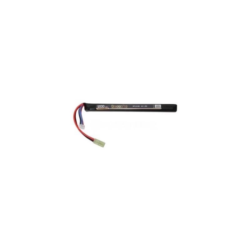 DRAGONPRO DP-L11-012 11.1V 1200mAh 25C LiPO 185x14x16mm