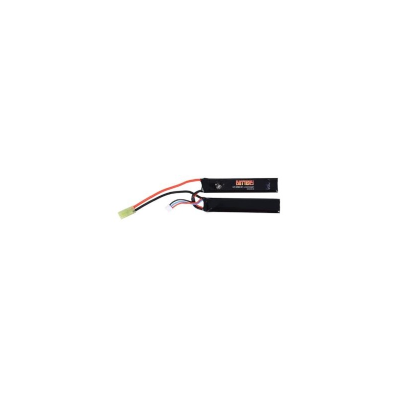 BATERIA LIPO 7.4V 1100MAH 25C (2PC) DUEL CODE