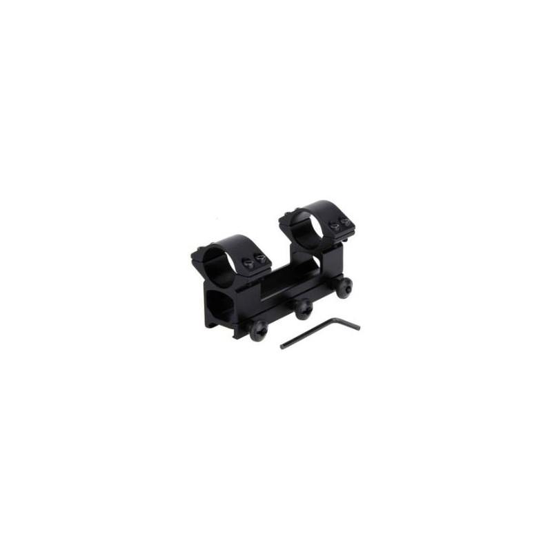 ONE PIECE RAIL MOUNT SIMPLE NEGRO