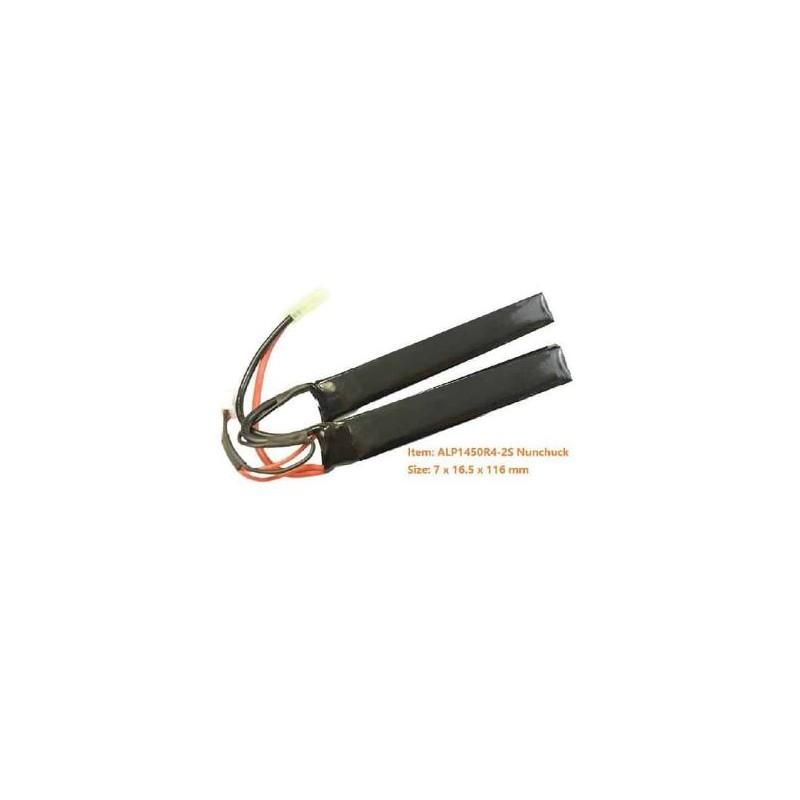 BATERÍA IPOWER 7.4V 1450MAH 20C NUNCHUCK 2X