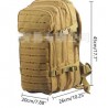 MOCHILA DE ASALTO CLS TAN