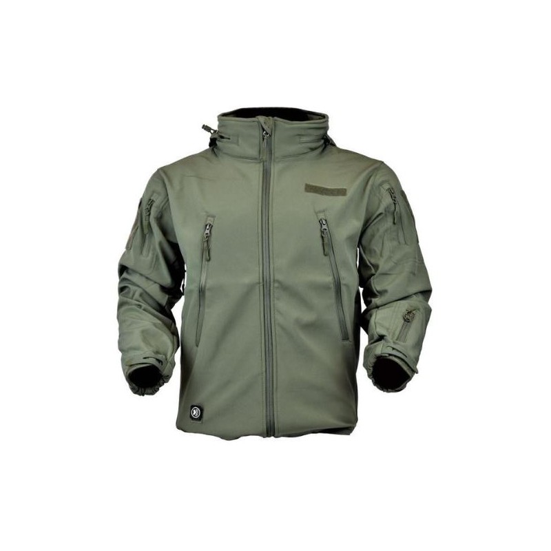 JS-TACTICAL SHARK SKIN JACKET OLIVE DRAB LARGE SIZE