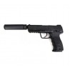 PISTOLA MARUI HK45 TACTICAL GAS NEGRA