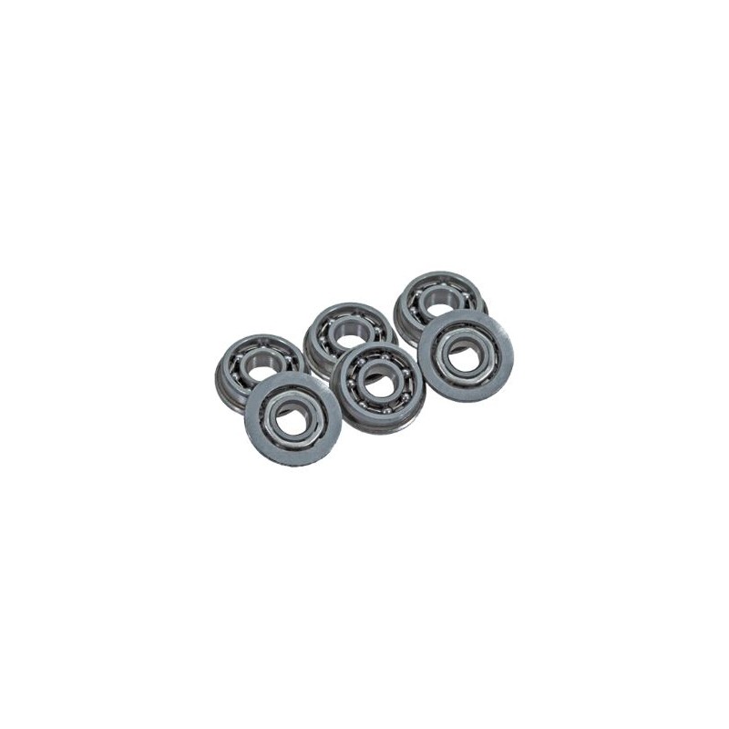 OPEN STEEL BEARINGS BUSHINGS 8 MM