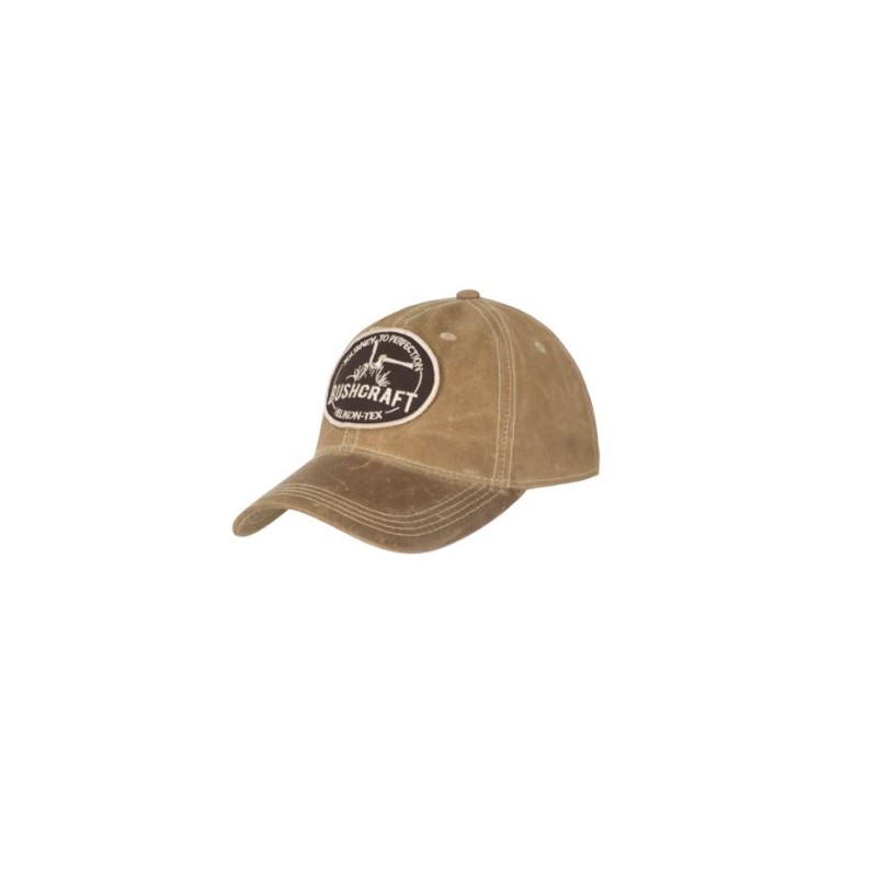 Bushcraft Baseball Cap - Waxed Cotton - Khaki