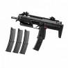 FUSIL MARUI MP7 A1 GAS NEGRO + 3 CARGADORES