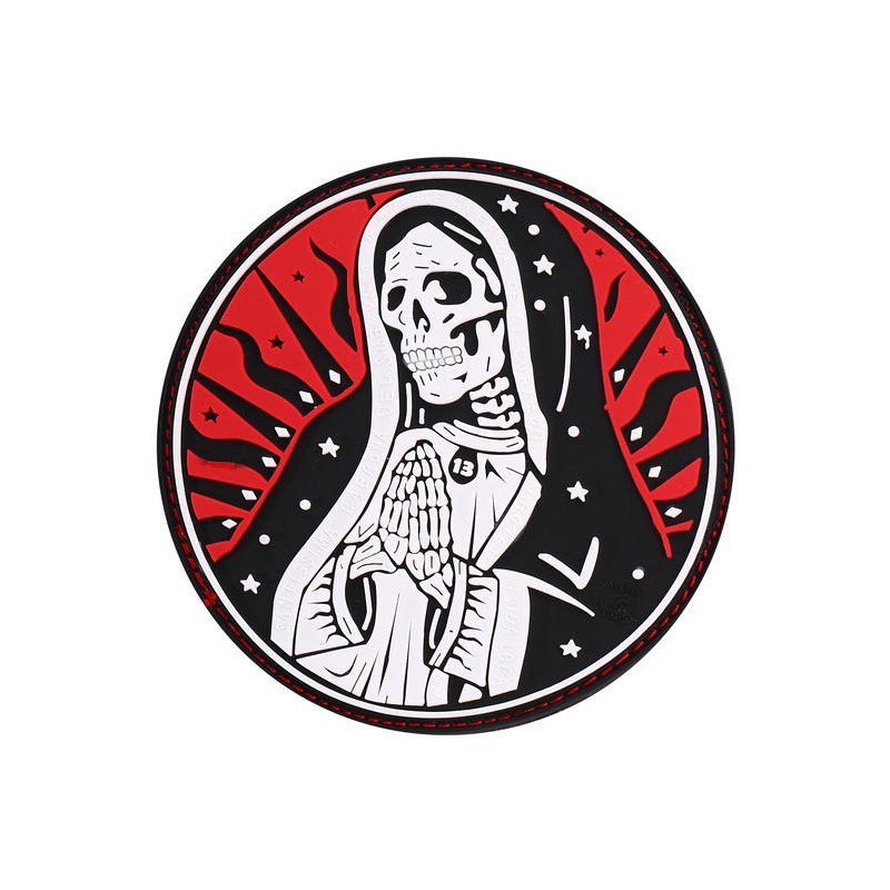 Santa Muerte Rubber Patch