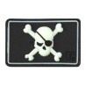 Pirate Skull Rubber Patch