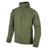 Helikon-tex Alpha Hoodie Jacket Grid Fleece Olive Green XL