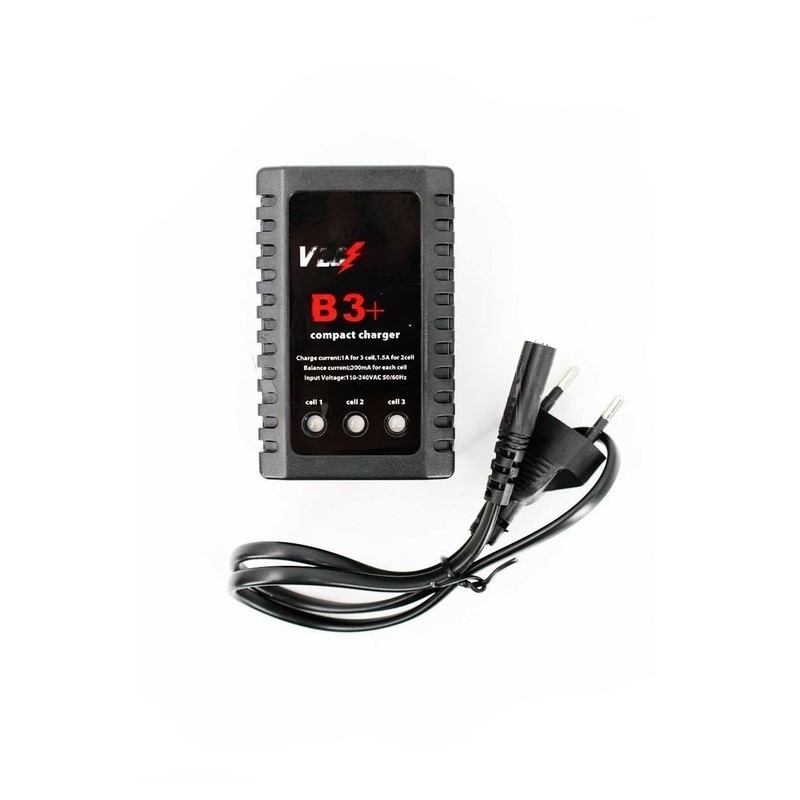 CARGADOR BATERIA VLC PRO B3 PLUS LIPO/LI-ION 7.4V/11.1V 20W