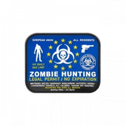 Zombie Hunter Rubber Patch