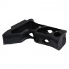 METAL LONG ANGLED GRIP FOR 20MM RAILS BLACK