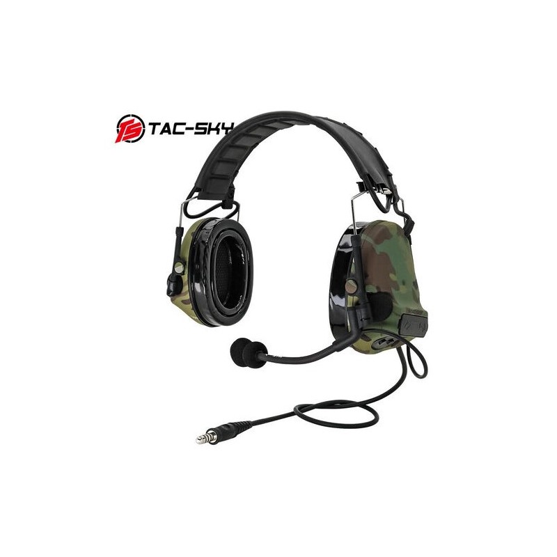 AURICULARES TAC-SKY COMTAC III ALMOHADILLAS SILICONA MULTICA