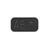 Bloodtype Rubber Patch AB Pos Blackops (JTG)