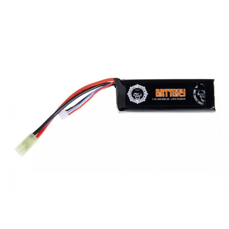 BATERIA LIPO 7.4V 2200 MAH 20C DUEL CODE