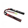 BATERIA VLC PRO LIPO 7.4V 1450MAH 25C/50C 2STICK NEGRA