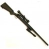 WELL SNIPER BOLT ACTION RIFLE WITH SCOPE BLACK