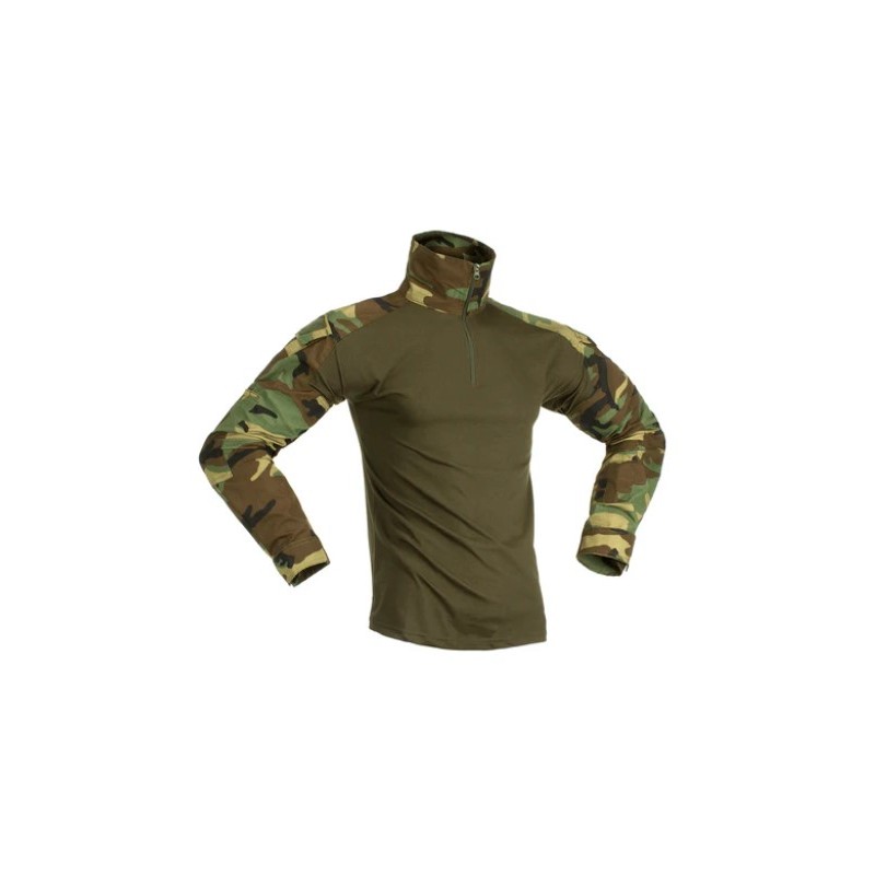 Combat Shirt Woodland (Invader Gear) S