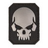 PVC Patch Skull Black