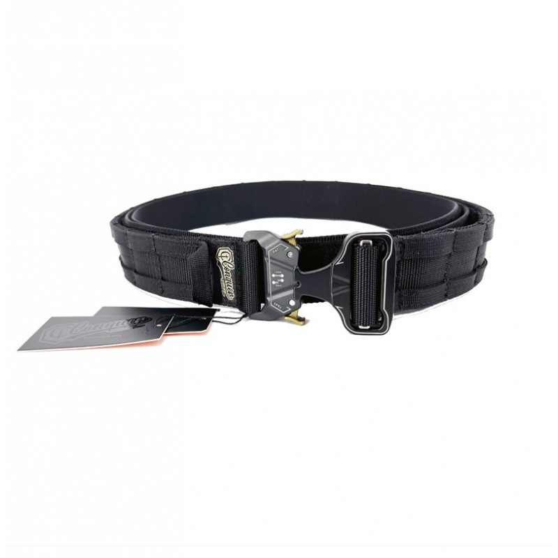 CONQUER DOUBLE BELT 125CM BK