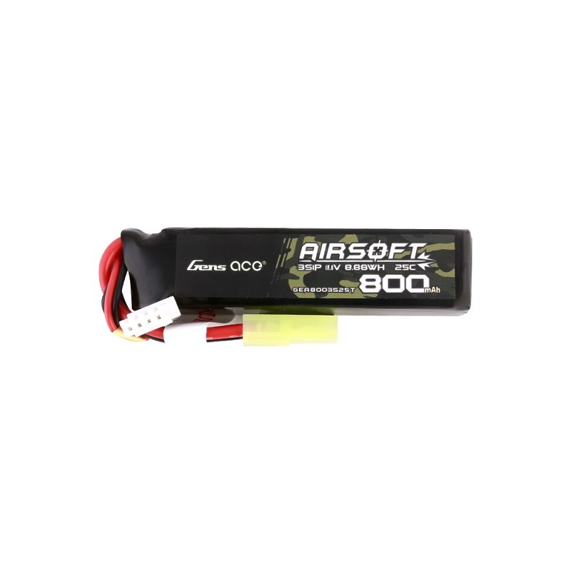 BATERÍA GENS ACE 800MAH 25C 11.1V STICK FOR PDW TAMIYA