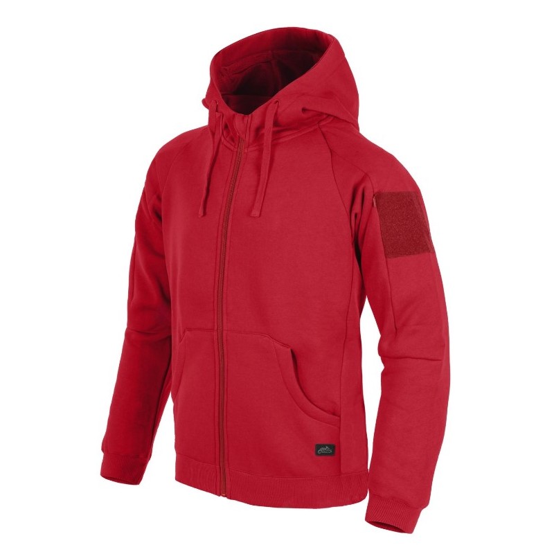 Helikon-tex Urban Tactical Hoodie Lite Full Zip Red XS