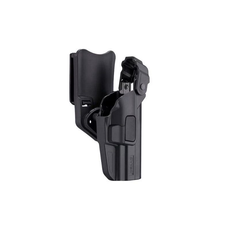 FUNDA PISTOLA RIGIDA CYTAC USP/USP COMPACT LEVEL III NEGRA