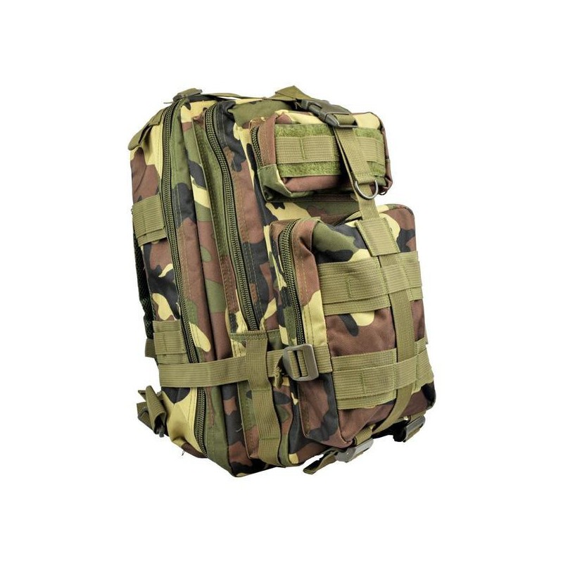 JS-TACTICAL 30L KNAPSACK BACKPACK WOODLAND