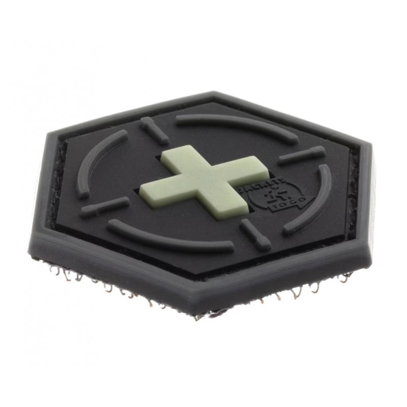 Tactical Medic Rubber Patch Glow in the Dark