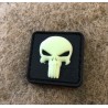 Punisher Rubber Patch Glow in the Dark