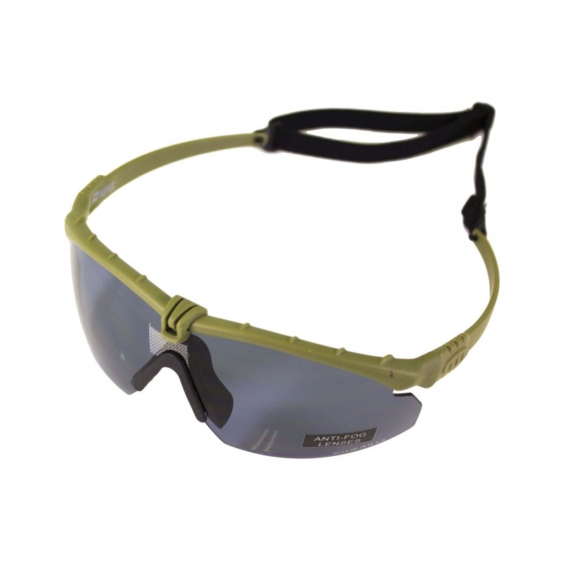 Battle Pro Thermal Green / Smoke Sunglasses - Nuprol