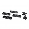 AABB 5 slot 20mm nylon rail set for M-LOK hand guard (4 pcs)