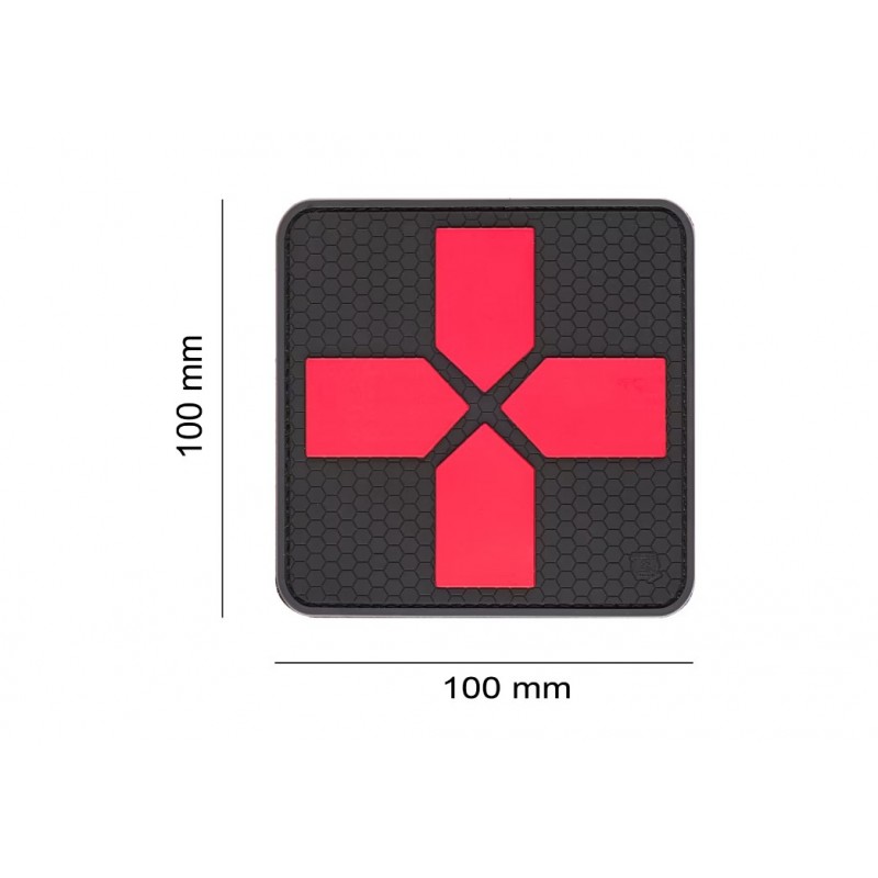 BIG RED CROSS MEDIC RUBBER PATCH