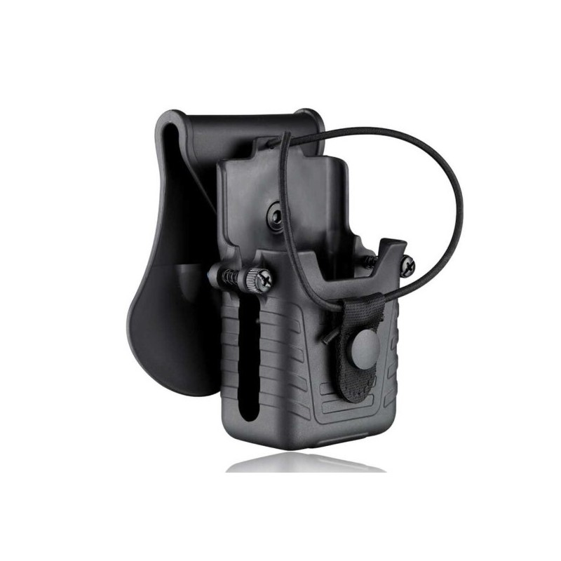 FUNDA WALKIE AMOMAX NEGRA