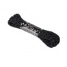 550 Paracord Reflective (50ft) - Black