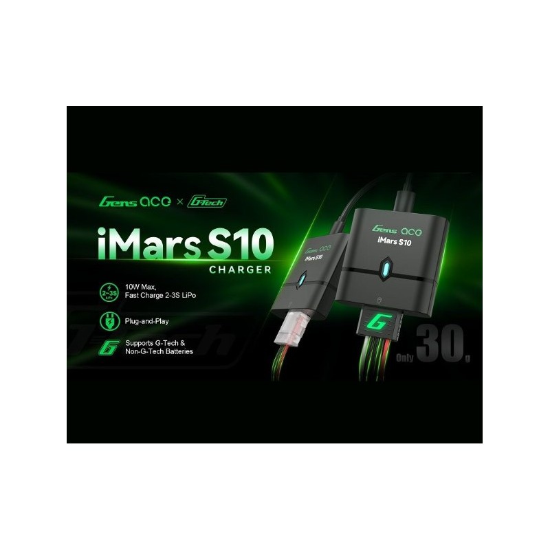 Cargador LIPO Gens ace iMars S10 G-Tech Portable