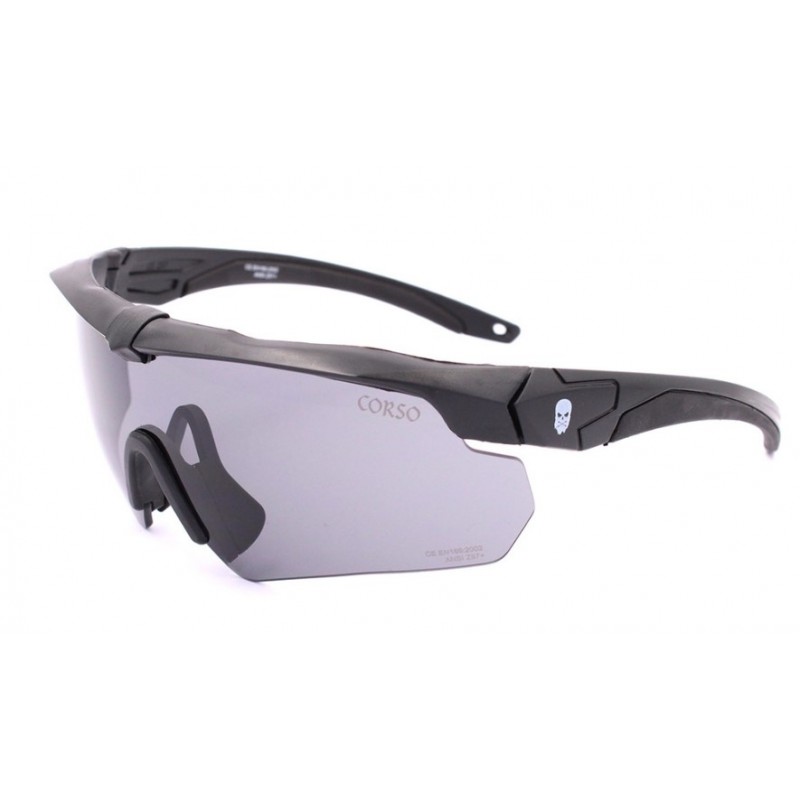 GAFA CORSO REVENGE GUNNER 3 LENTES NEGRA