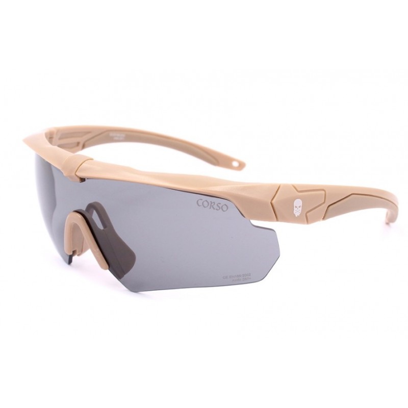 GAFA CORSO REVENGE GUNNER 3 LENTES COYOTE