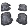 WOSPORT KNEE PADS AND ELBOW PADS BLACK