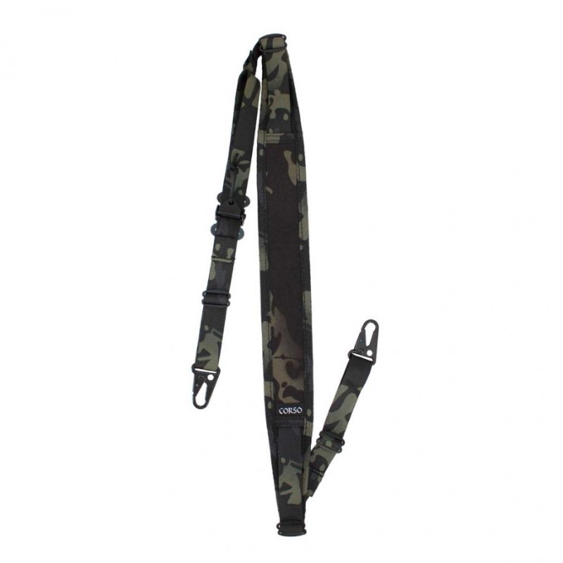 CORREA FUSIL CORSO CROSSBONES 1 - 2 PUNTOS MULTICAM BLACK