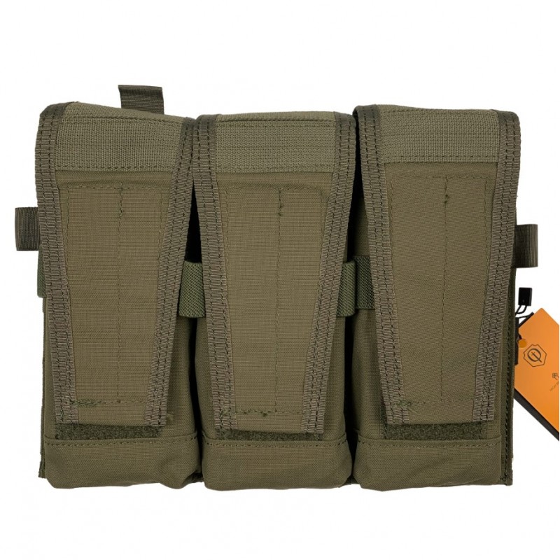 CONQUER CVS TRIPLE RIFLE MAG POUCH - RG