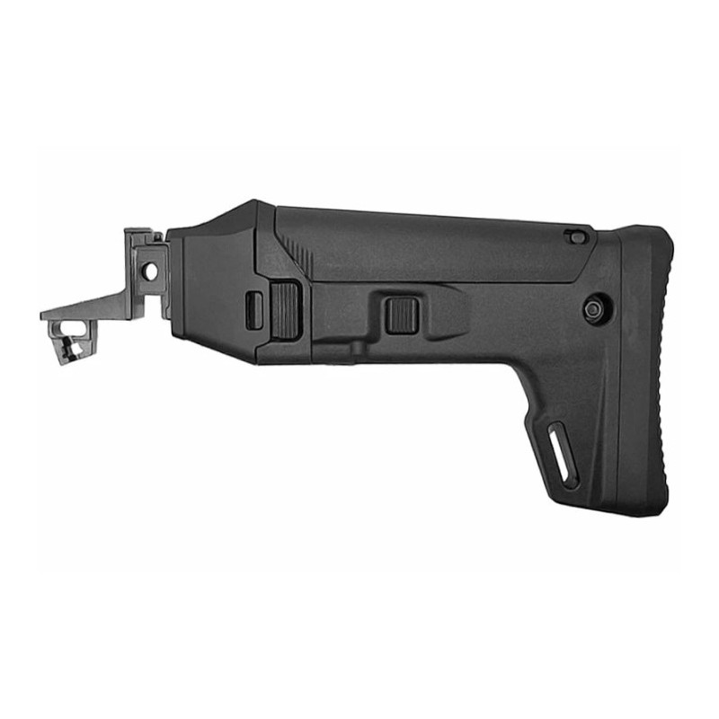 ACR style Stock for AKM Tokyo Marui GBBR Black