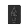 Keep Calm EDC Rubber Patch Blackops (JTG)