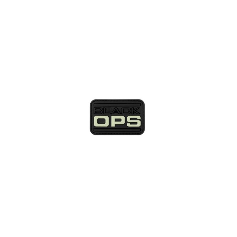 Black OPS Rubber Patch Glow in the Dark (JTG)