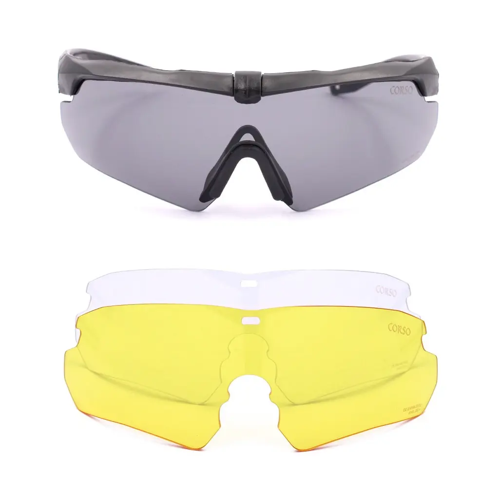 GAFA CORSO REVENGE GUNNER 3 LENTES NEGRA.webp