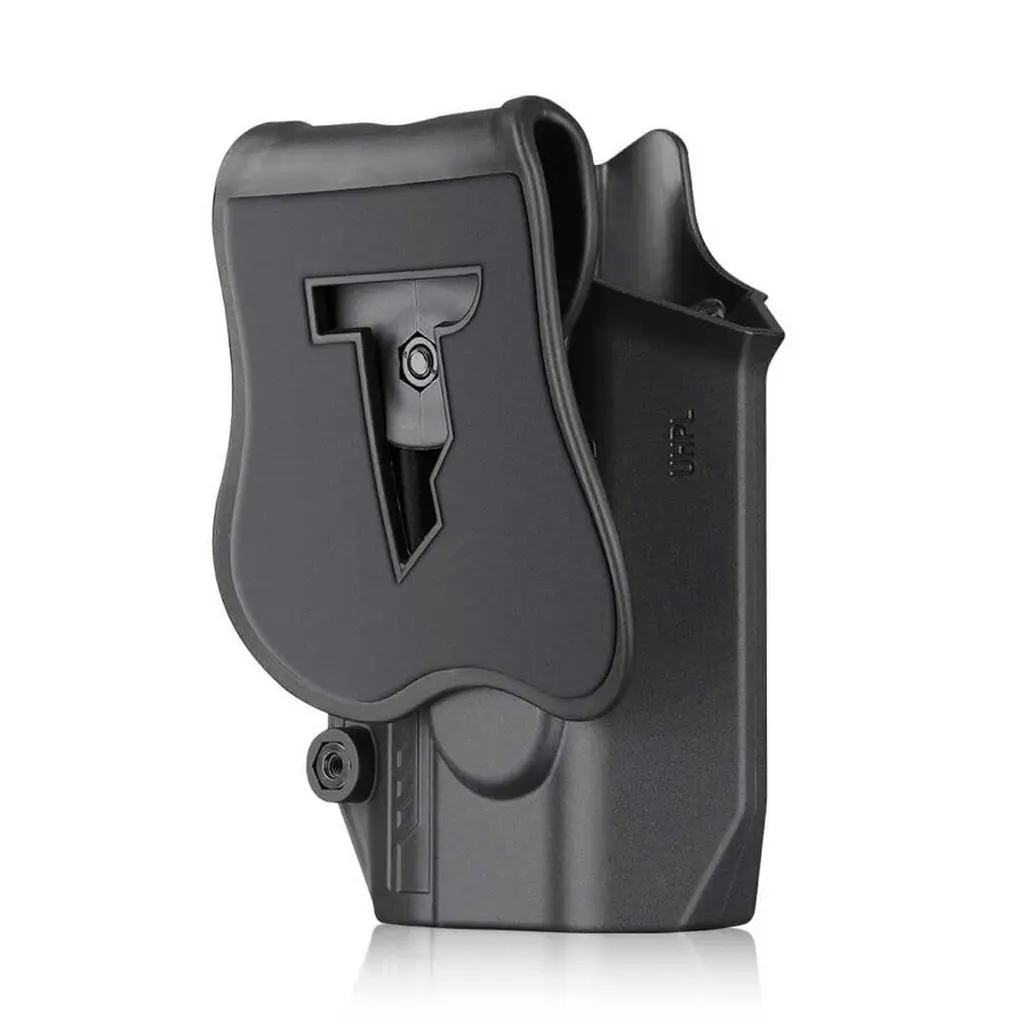 FUNDA PISTOLA RIGIDA CYTAC UNIVERSAL MEGA-FIT NEGRA.webp