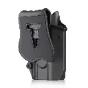 FUNDA PISTOLA RIGIDA CYTAC UNIVERSAL MEGA-FIT NEGRA.webp