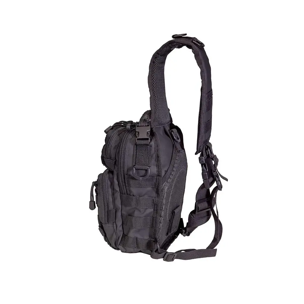 BOLSO CORSO BANDOLERA TACTICAL NYLON VELCROS NEGRO.webp