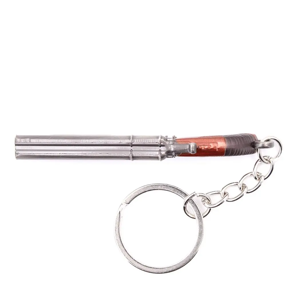LLAVERO ESCOPETA RECORTADA 7 CM PLATA-MARRON (1).webp