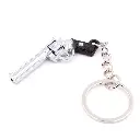 LLAVERO REVOLVER MG357 5 CM PLATA.webp
